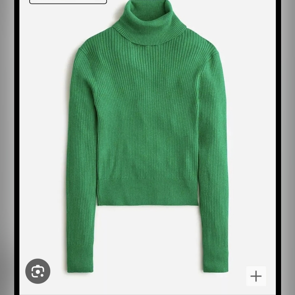 Jcrew ribbed turtlneck